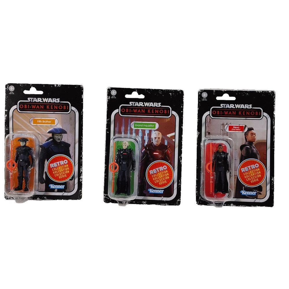 Star Wars Obi-Wan Kenobi Fifth Brother Grand Inquisitor Reva Retro Collection